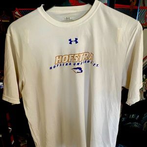 Hofstra under armor athletic shirt bought from campus